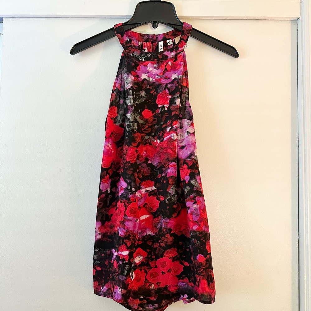 BB Dakota Floral Halter Top